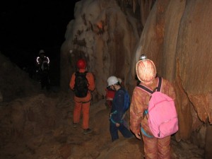 speleologie tunisie grotte de la mine