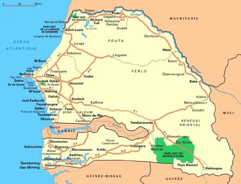 carte_senegal
