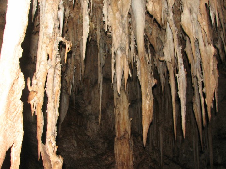 grotte églantine concrétionnement