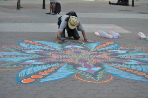 artiste de rue à new york