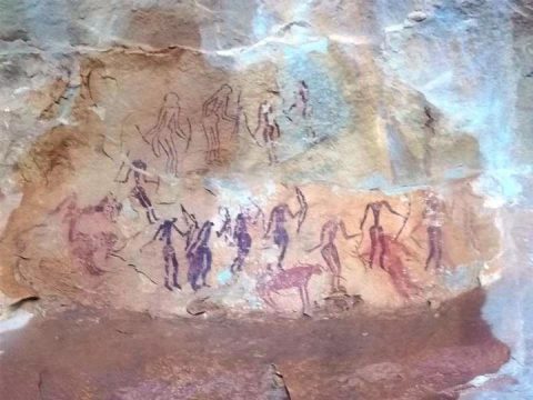 peintures-rupestres-djebel-Oueslat